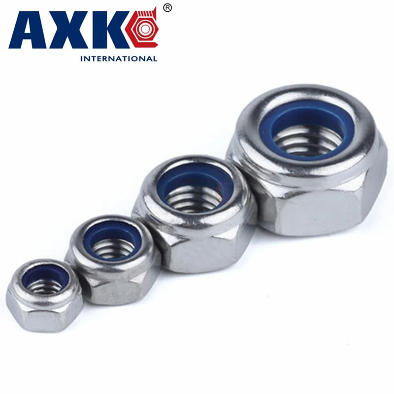 Stainless Steel Rod 50pcs Din985 M3 M4 M5 M6 M8 304 Stainless Steel Nylon Self-locking Hex Nuts Locknut Slip Lock Nut Hw020
Stainless Steel Rod 50pcs Din985 M3 M4 M5 M6 M8 304 Stainless Steel Nylon Self-locking Hex Nuts Locknut Slip Lock Nut Hw020