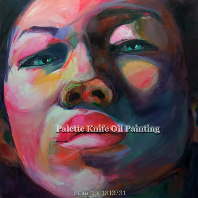 Palette knife portrait Face Oil painting Character figure canvas Hand painted Francoise Nielly wall Art picture for living room2
Palette knife portrait Face Oil painting Character figure canvas Hand painted Francoise Nielly wall Art picture for living room2
