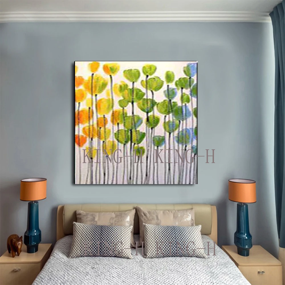 Hand-painted oil painting abstract pen flowers plant many modern color to decorate children room hall hotel office
Hand-painted oil painting abstract pen flowers plant many modern color to decorate children room hall hotel office