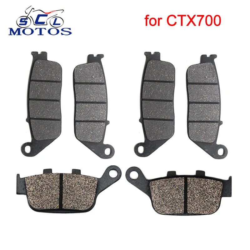 Sclmotos - 3 Pairs For Honda CTX700 2014 2015 Motorcycle Motocross System Semi-Metal Front Disc and Rear Disc Brake Pads Set
Sclmotos - 3 Pairs For Honda CTX700 2014 2015 Motorcycle Motocross System Semi-Metal Front Disc and Rear Disc Brake Pads Set