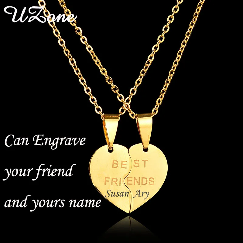 Necklace Engraved in Stainless Steel Personalized Name Necklace Nameplate - Custom Made with Any Name For Couple
Necklace Engraved in Stainless Steel Personalized Name Necklace Nameplate - Custom Made with Any Name For Couple
