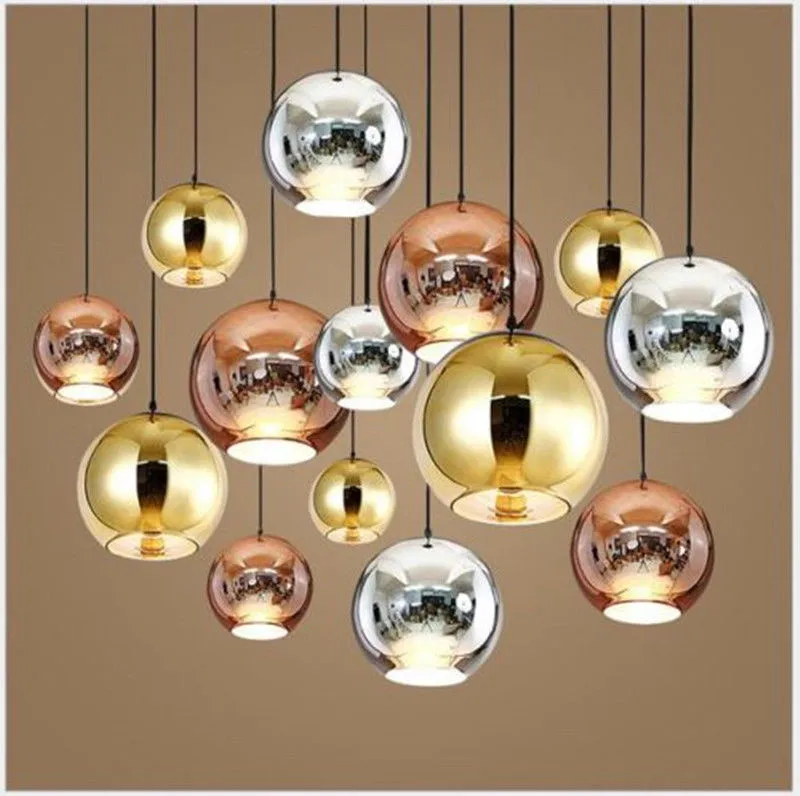 Mirror Glass Ball Pendant Lamp Dixon Chandelier Ceiling Light Fixture New Chrome For Dinning Room Home Decor PA0270
Mirror Glass Ball Pendant Lamp Dixon Chandelier Ceiling Light Fixture New Chrome For Dinning Room Home Decor PA0270