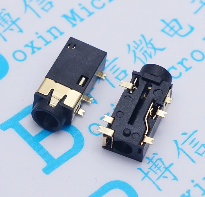 60pcs PJ-342 amplifier connector 311 4.0 3 + 3 headphone jack 3.5 SMT 6P headphones on four 6-pin SMD headphone jack
60pcs PJ-342 amplifier connector 311 4.0 3 + 3 headphone jack 3.5 SMT 6P headphones on four 6-pin SMD headphone jack