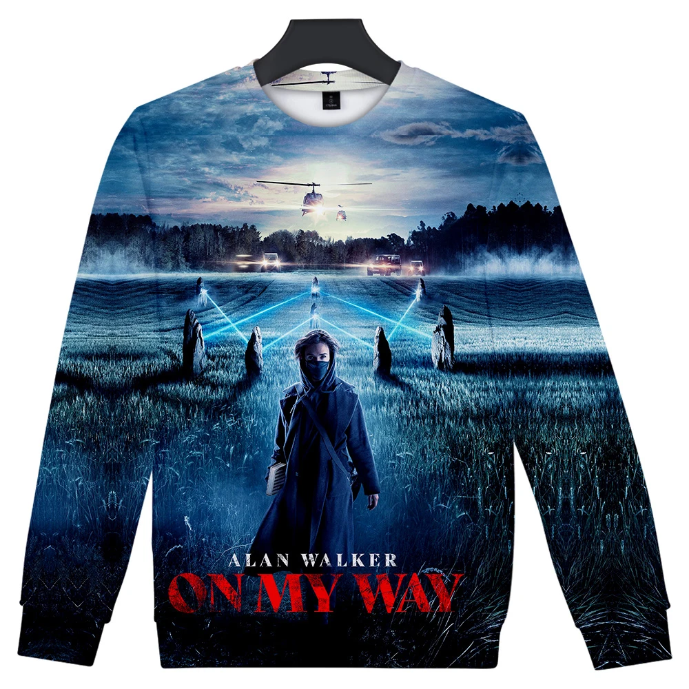 DJ Alan Walker музыка вентиляторы 3D Толстовка для мужчин/для женщин с длинным рукавом