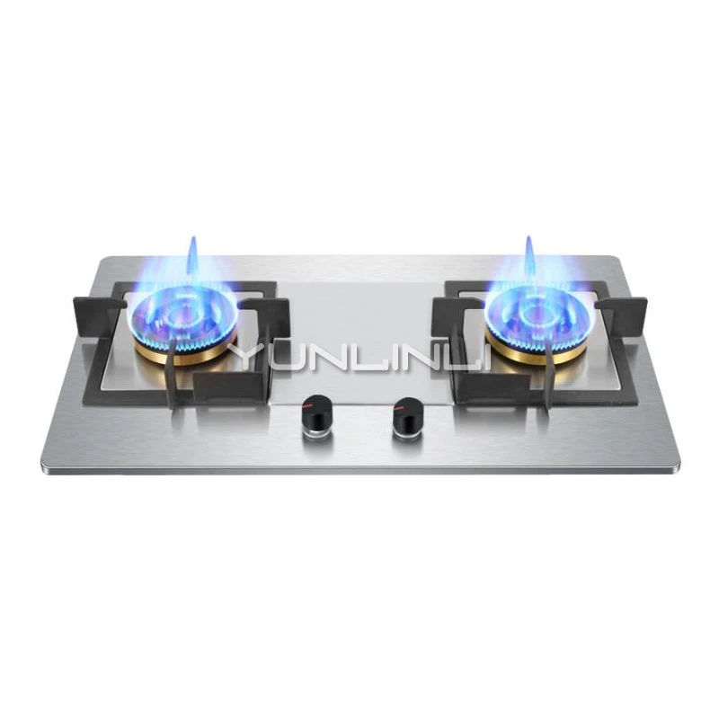 Household Gas Stove Built-in Cooktop Gas Hob Embedded Dual Use Cooker Stainless Steel Double-burner Gas Furnace
Household Gas Stove Built-in Cooktop Gas Hob Embedded Dual Use Cooker Stainless Steel Double-burner Gas Furnace