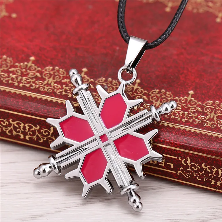 2015 NEW Hot Anime Vampire Knight Alloy plating Red Rose love silver necklace Vampire Cosplay girls fashion pendant
2015 NEW Hot Anime Vampire Knight Alloy plating Red Rose love silver necklace Vampire Cosplay girls fashion pendant