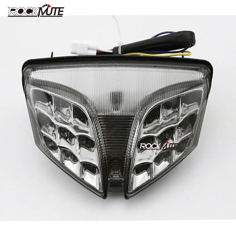 Integrated LED Rear Tail Light Brake Turn Signal Blinker Lamp Smoked For Suzuki GSXR 1000 2009-2015, GSX-R 600/750 2012-2015
Integrated LED Rear Tail Light Brake Turn Signal Blinker Lamp Smoked For Suzuki GSXR 1000 2009-2015, GSX-R 600/750 2012-2015
