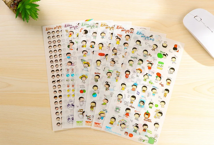 6pcs Cartoon girl PVC Sticker for DIY Scrapbooking Diary Phone Sticker Products Design Paster kids gift Kawaii Stationary
6pcs Cartoon girl PVC Sticker for DIY Scrapbooking Diary Phone Sticker Products Design Paster kids gift Kawaii Stationary