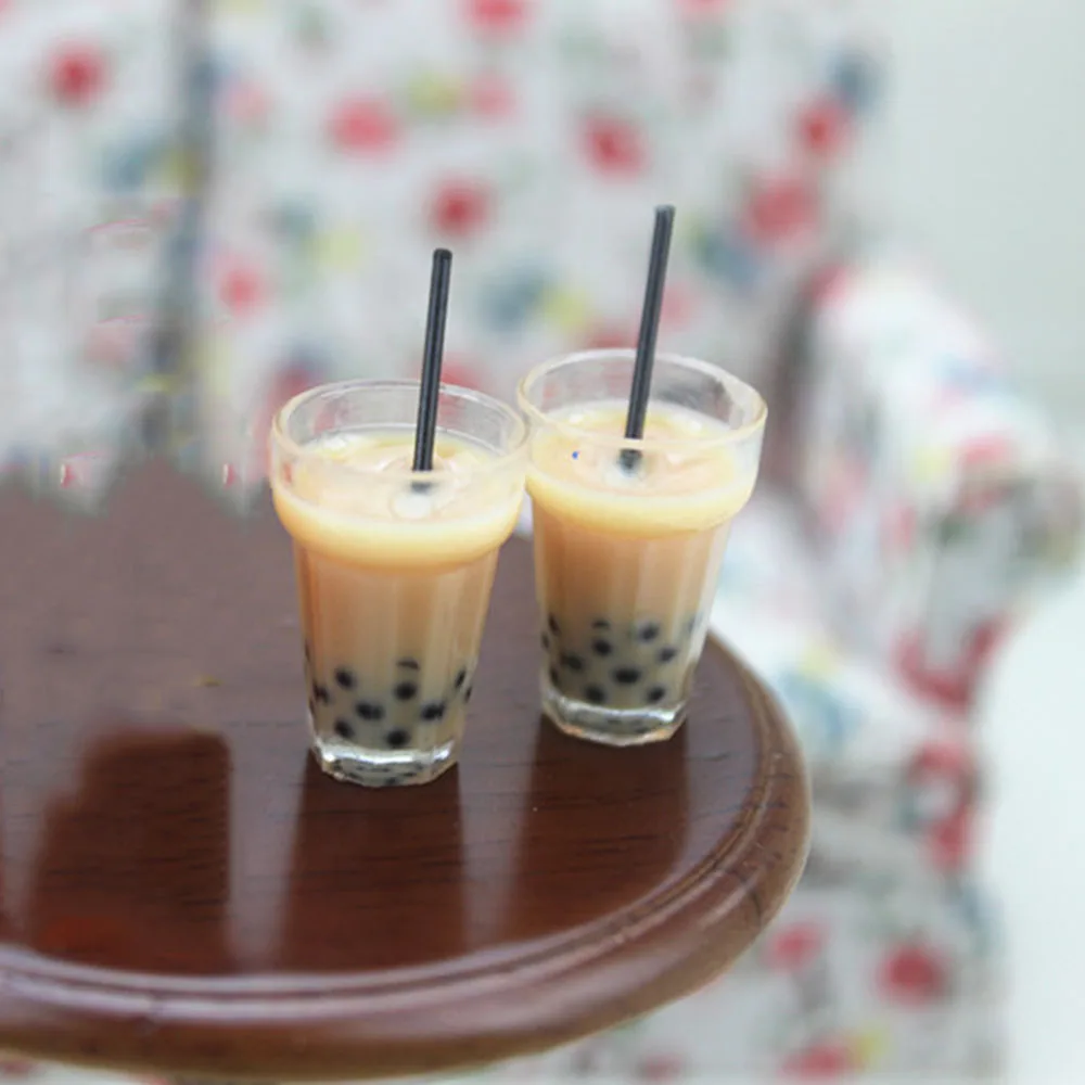 2Pcs 1/12 Dollhouse Miniature Accessories Mini Resin Milk Tea Cup Simulation Drink Model Toy Doll House Decoration
2Pcs 1/12 Dollhouse Miniature Accessories Mini Resin Milk Tea Cup Simulation Drink Model Toy Doll House Decoration