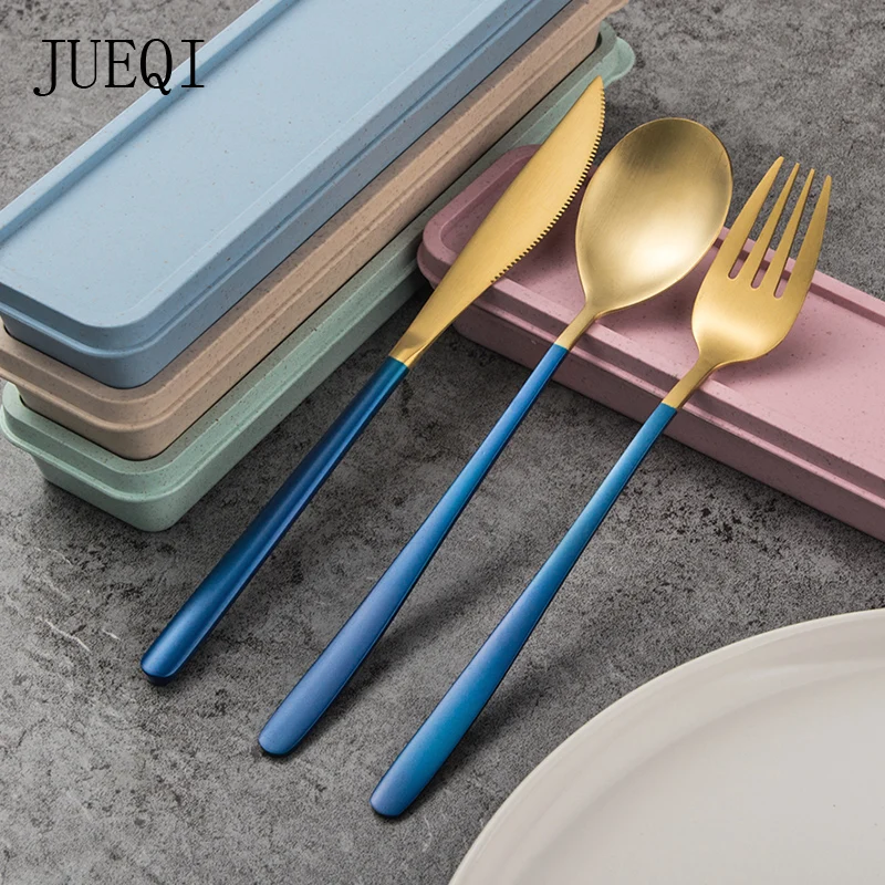 Stainless Long handle color Fork Spoon Tableware Steak Knife Dinner Fruit Dessert Long Forks Tea Spoon Picnic Camping
Stainless Long handle color Fork Spoon Tableware Steak Knife Dinner Fruit Dessert Long Forks Tea Spoon Picnic Camping