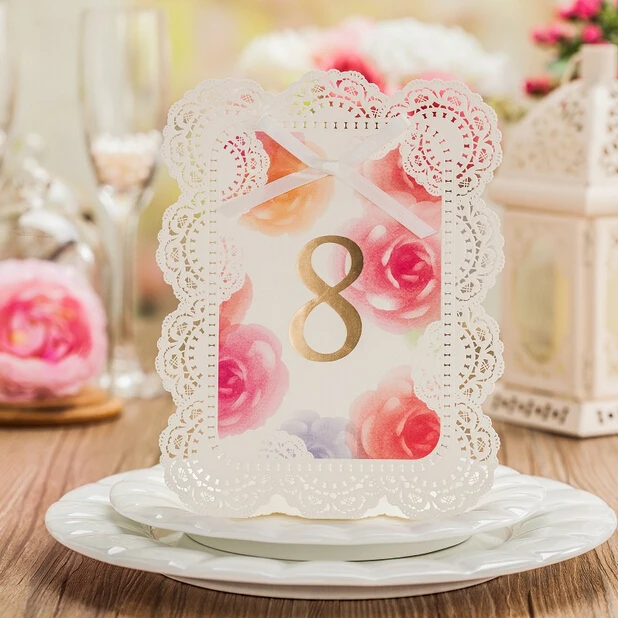 Fashion Wedding Decoration Baby Shower Event Party Supplies Elegant Laser Cut Paper Accessories Lover Flower Floral Table Card
Fashion Wedding Decoration Baby Shower Event Party Supplies Elegant Laser Cut Paper Accessories Lover Flower Floral Table Card