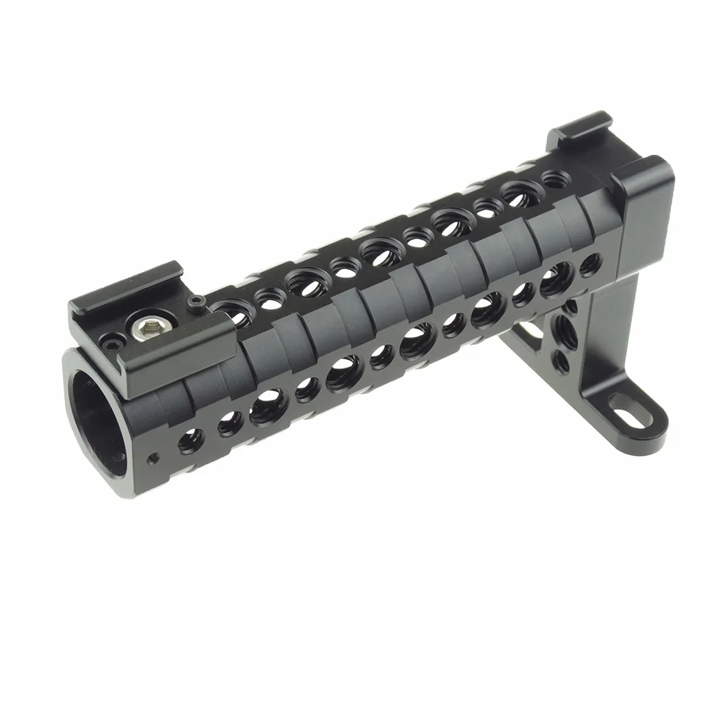 Top Cheese Non-slip Handle Grip with Cold Shoe Base and Cold Shoe for DSLR Camera Cage Stabilizer Handle - 306
Top Cheese Non-slip Handle Grip with Cold Shoe Base and Cold Shoe for DSLR Camera Cage Stabilizer Handle - 306