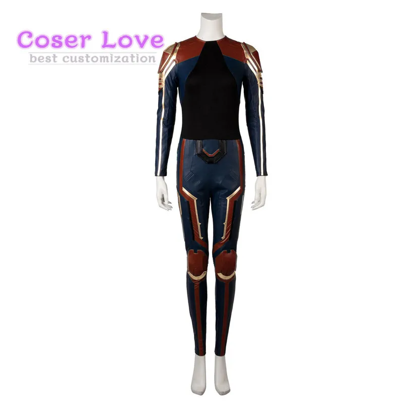 Captain Carol Danvers jumpsuit Cosplay costume Carnival Halloween Christmas Costume
Captain Carol Danvers jumpsuit Cosplay costume Carnival Halloween Christmas Costume