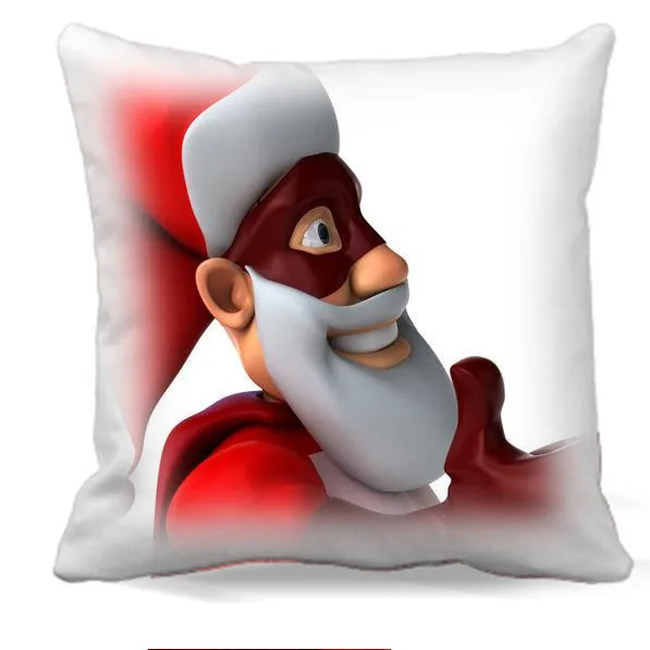 Santa Claus White little man Square Cotton polyester soft cushion cover Home car sofa chair decorative 
Santa Claus White little man Square Cotton polyester soft cushion cover Home car sofa chair decorative
