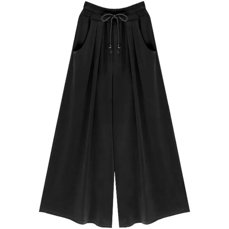 Summer Wide Leg Lace Up Pants Women High Waist Loose Palazzo Pants's 2020 Elegant Ladies Ankle-length Pants Trousers Plus Size
Summer Wide Leg Lace Up Pants Women High Waist Loose Palazzo Pants's 2020 Elegant Ladies Ankle-length Pants Trousers Plus Size