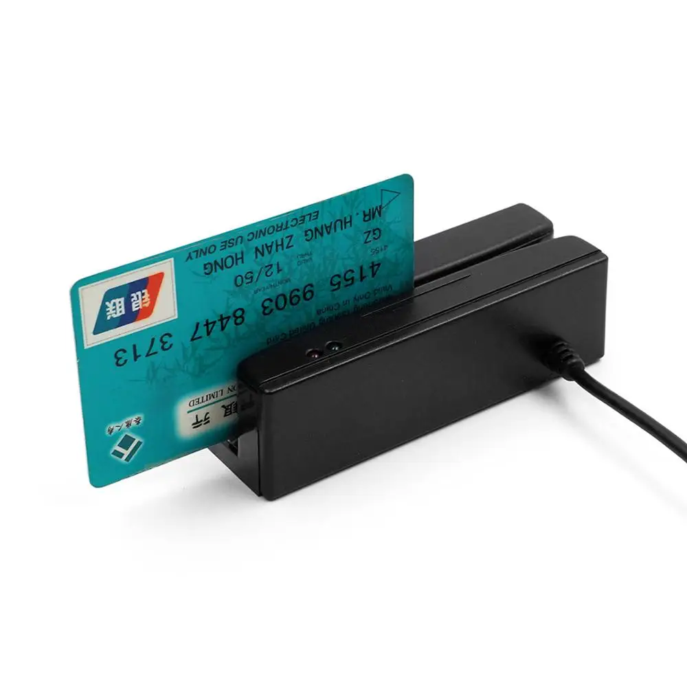 Фото MSR магнитная карта IC USB полный трек 1 2 3 кардридер и контакт ISO7816 комбо с SDK файл