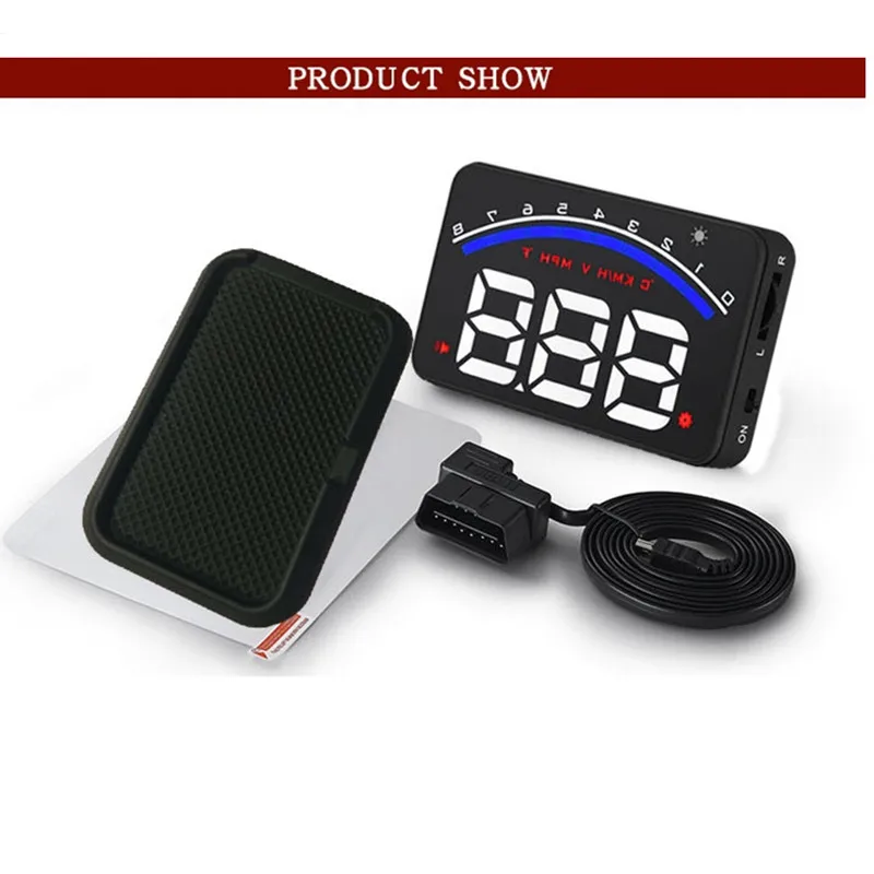 New M6 HUD Car Styling Hud Display Overspeed Warning Windshield Projector Alarm System Head Up Display Universal Auto HUD
New M6 HUD Car Styling Hud Display Overspeed Warning Windshield Projector Alarm System Head Up Display Universal Auto HUD