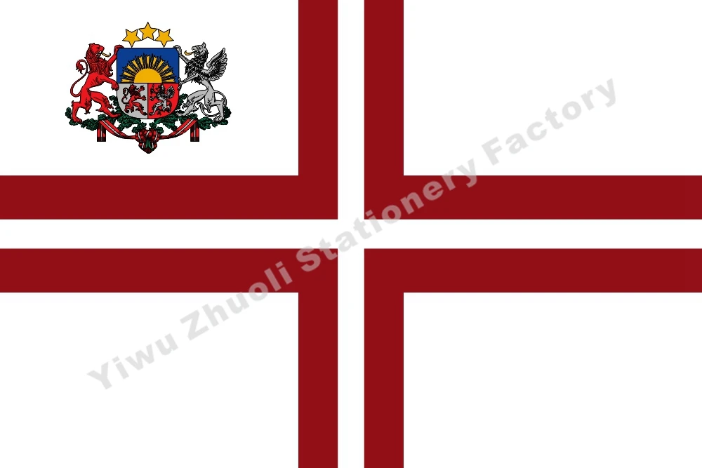 Latvia Prime Minister Flag 150X90cm (3x5FT) 120g 100D Polyester Double Stitched High Quality Banner Free Shipping
Latvia Prime Minister Flag 150X90cm (3x5FT) 120g 100D Polyester Double Stitched High Quality Banner Free Shipping