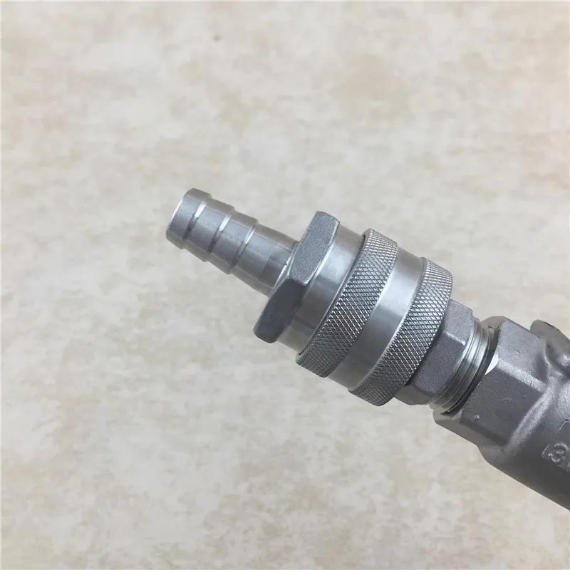 Stainless Steel Beer brewing Weldless Kettle Ball Valve Kit, 1/2"NPT with Quick Disconnect Set and bulkhead assembly
Stainless Steel Beer brewing Weldless Kettle Ball Valve Kit, 1/2"NPT with Quick Disconnect Set and bulkhead assembly