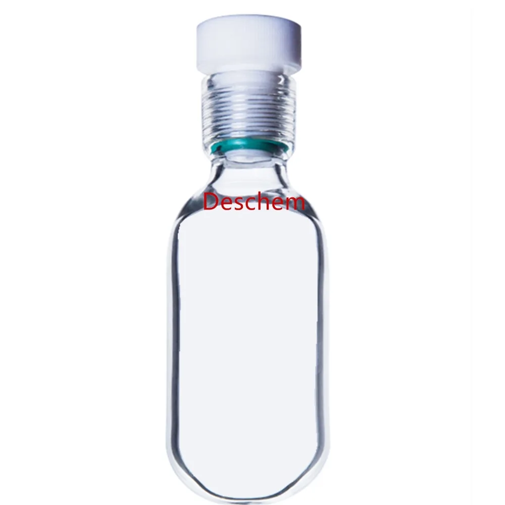 80ml Glass High Pressure Bottle 45*70 Heavy Wall Vessel With #15 PTFE Thred | Канцтовары для офиса и дома