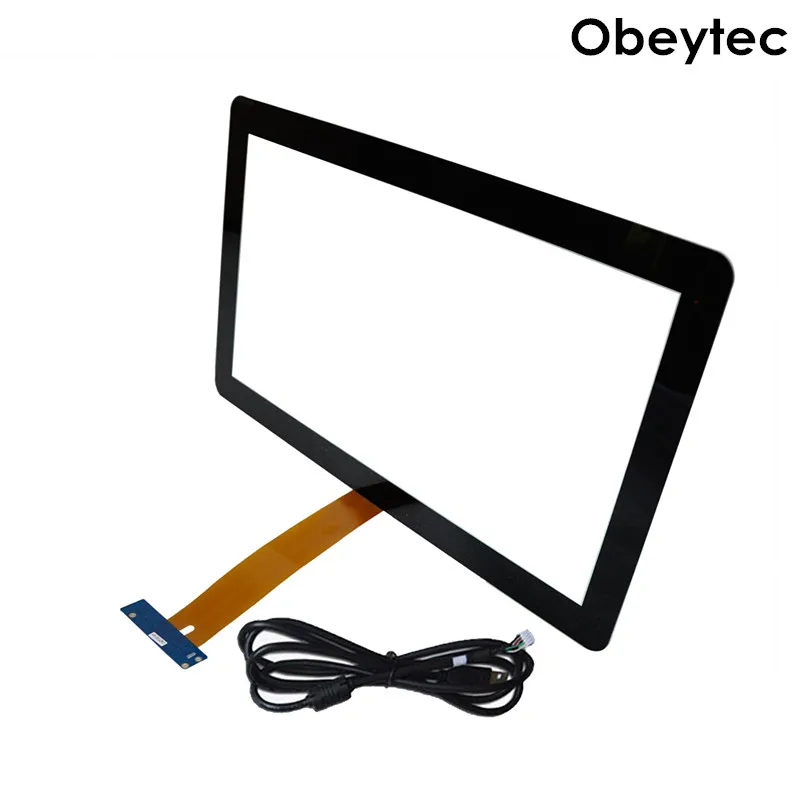 obeycrop 10.1" Projected Capacitive Touchscreen, Wide screen, USB/I2C Controller, 3 mm glass for industrial area, Driver free
obeycrop 10.1" Projected Capacitive Touchscreen, Wide screen, USB/I2C Controller, 3 mm glass for industrial area, Driver free