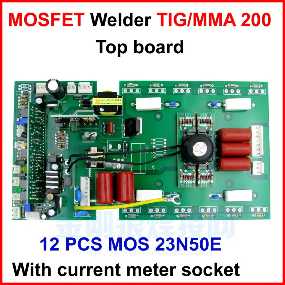 Верхняя плата управления WS 200 250 для сварочного аппарата MOSFET cotrollled MMA/TIG - купить по