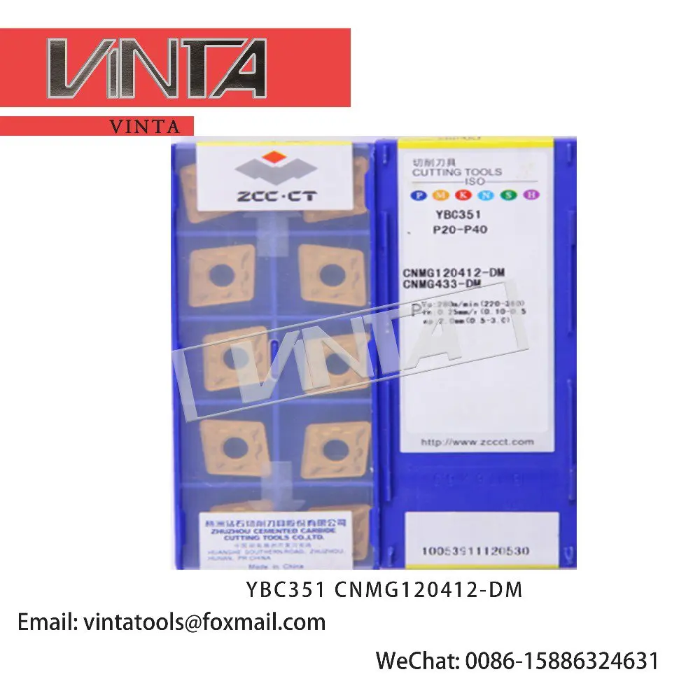 Бесплатная доставка высококачественные 10 шт./лот YBM251 YBC252 YBC152 YBC251 YBC351 CNMG120412-DM