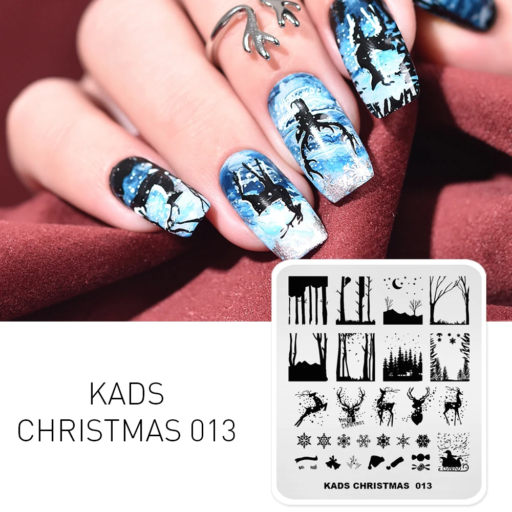 KADS Christmas style Nail Stamping Polish + Plate Set nail stamp Kit Nail art Stamp Plates nail stamping plate manicure set
KADS Christmas style Nail Stamping Polish + Plate Set nail stamp Kit Nail art Stamp Plates nail stamping plate manicure set