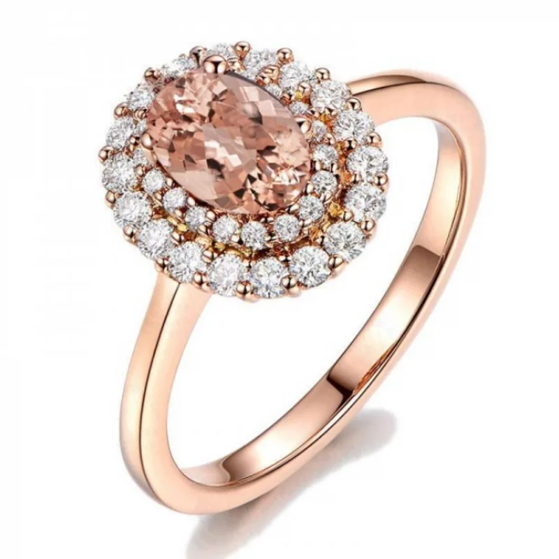 Choucong Brand New Luxury Jewelry Rose Gold Fill Oval Cut AAA Champagne Cubic Zirconia Lucky Wedding Band Ring For Women Gift
Choucong Brand New Luxury Jewelry Rose Gold Fill Oval Cut AAA Champagne Cubic Zirconia Lucky Wedding Band Ring For Women Gift