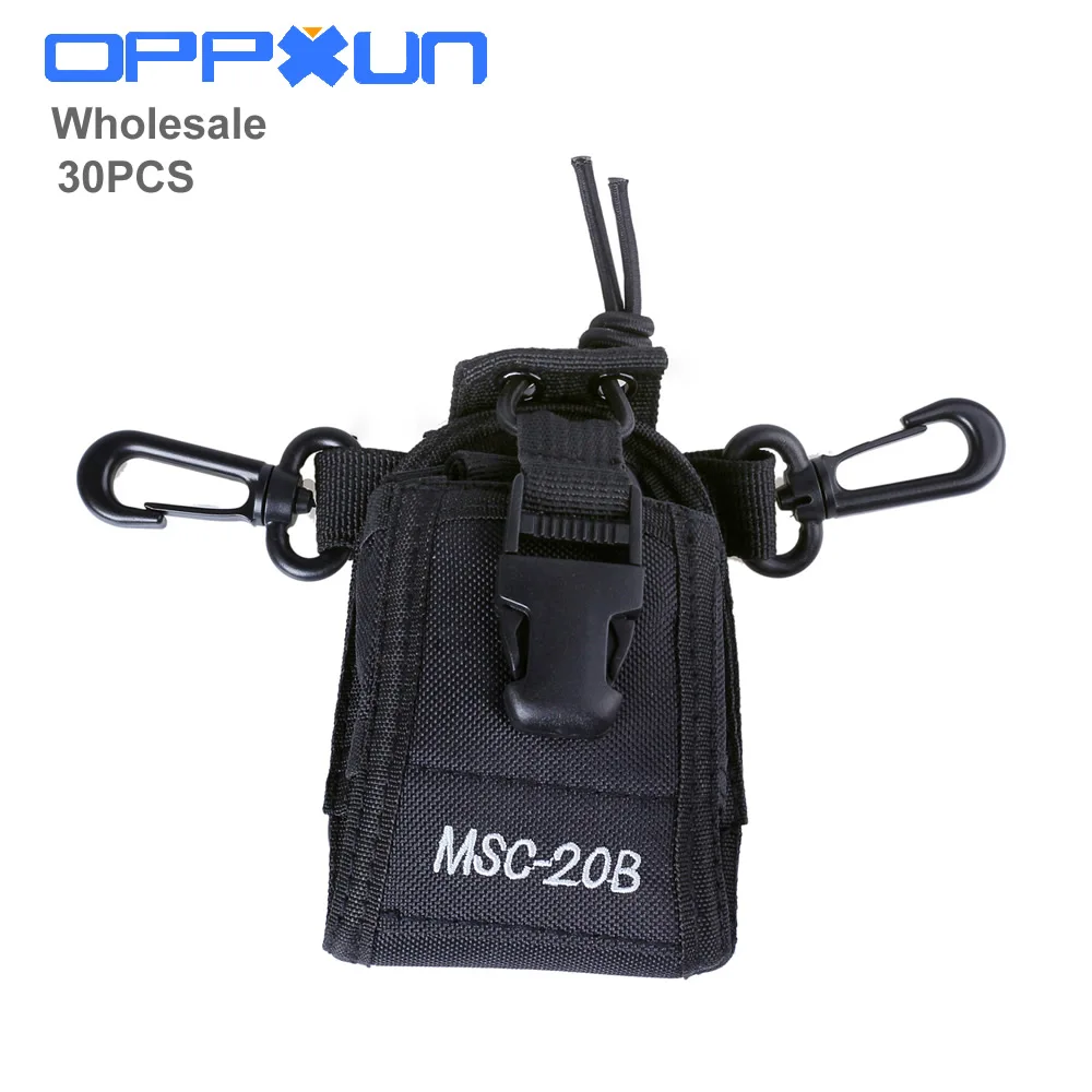 OPPXUN для Baofeng иди и болтай Walkie Talkie “иди аксессуары MSC 20B держатель Чехол радио сумка