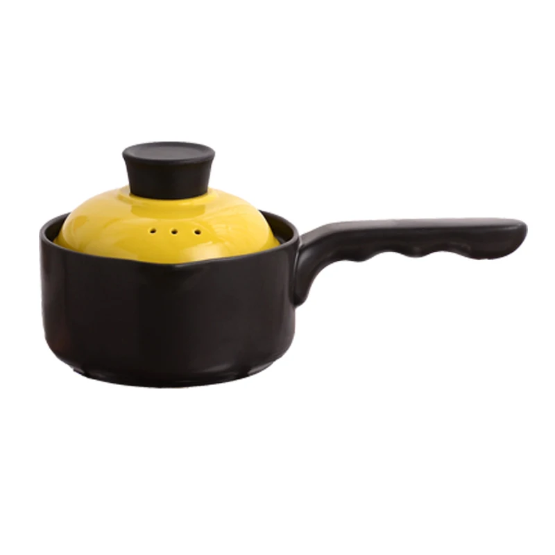 Japanese ceramic small casserole baby milk boiled noodles porridge pot soup stew pot Korean high temperature stewpan saucepan
Japanese ceramic small casserole baby milk boiled noodles porridge pot soup stew pot Korean high temperature stewpan saucepan