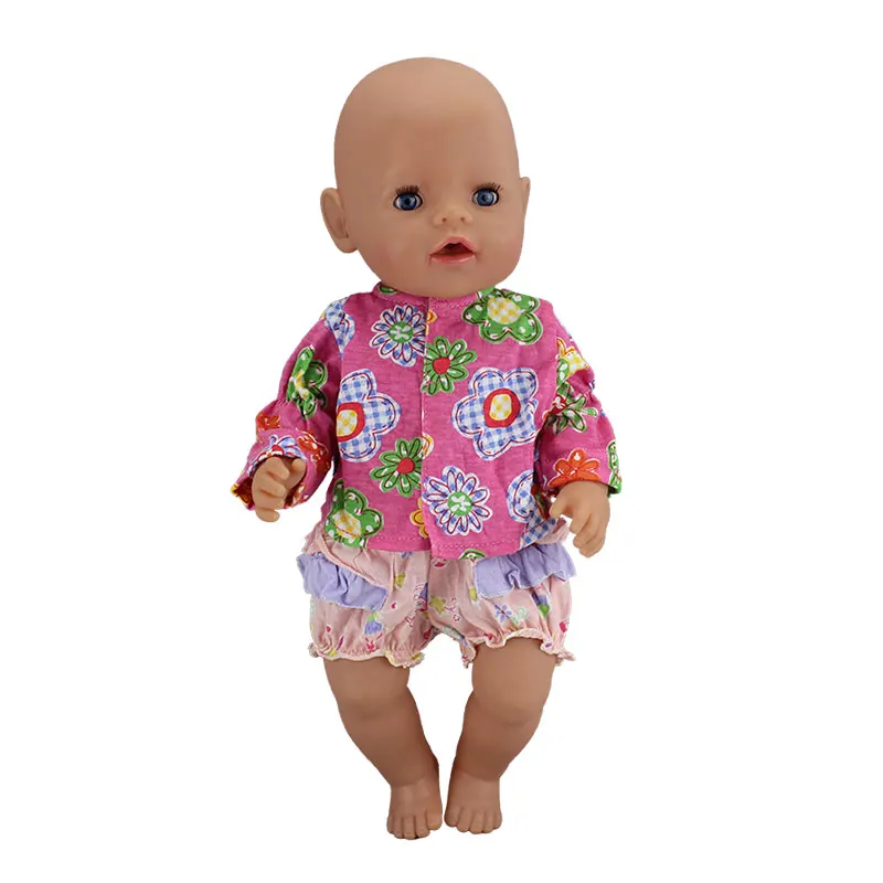 New Style Doll Clothes Wear fit for 43cm/17inch Baby Doll, Children best Birthday Gift(only sell clothes)
New Style Doll Clothes Wear fit for 43cm/17inch Baby Doll, Children best Birthday Gift(only sell clothes)