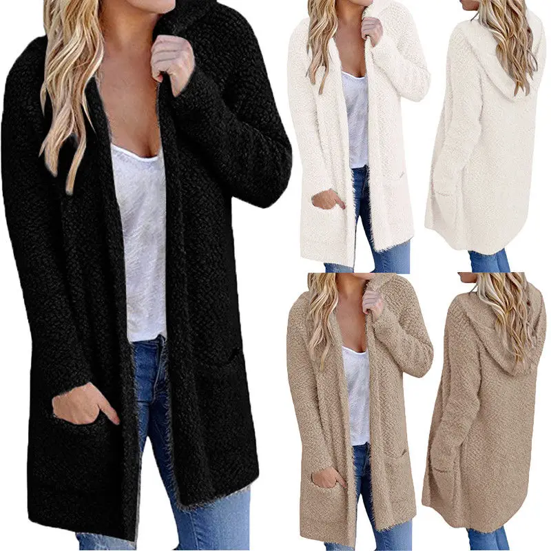 Women 'S Long Sleeve Oversized Loose Knitted Sweater Jumper Cardigan Outwear Coat Solid
Women 'S Long Sleeve Oversized Loose Knitted Sweater Jumper Cardigan Outwear Coat Solid