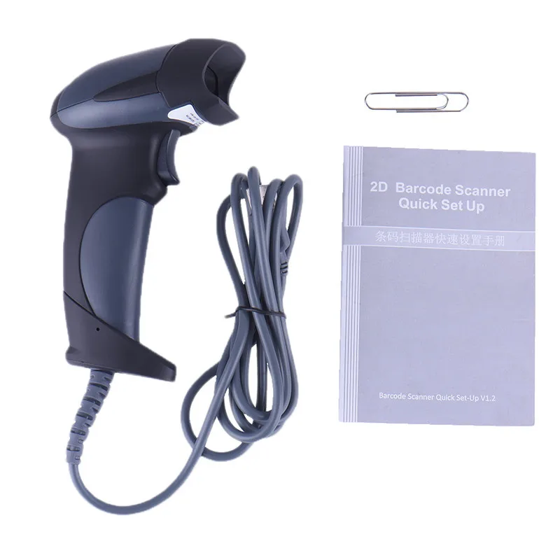 2D barcode scanner USB 2D Handheld Barcode Scanner for QR Code, Data Matrix and PDF417 Code Bar code scanner
2D barcode scanner USB 2D Handheld Barcode Scanner for QR Code, Data Matrix and PDF417 Code Bar code scanner