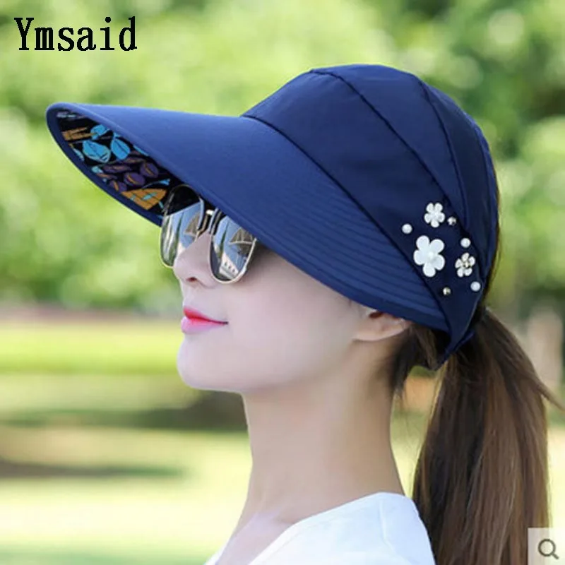 Ymsaid Summer Sun Hats Women Foldable UV Protection Sun Hat Visor Suncreen Floppy Cap Chapeau Femme Outdoor Beach Hat
Ymsaid Summer Sun Hats Women Foldable UV Protection Sun Hat Visor Suncreen Floppy Cap Chapeau Femme Outdoor Beach Hat