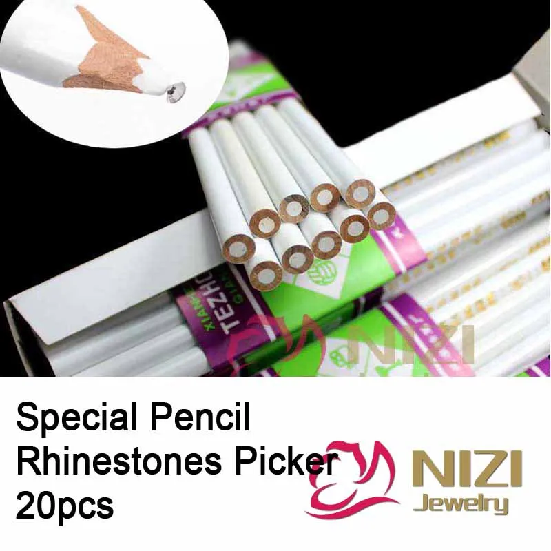 Rhinestone Picker Dotting Pencil For Picking Up Stones And Nail Things 20pcs Nail Art Decoration Tools Rhinestones Pickup Pens
Rhinestone Picker Dotting Pencil For Picking Up Stones And Nail Things 20pcs Nail Art Decoration Tools Rhinestones Pickup Pens