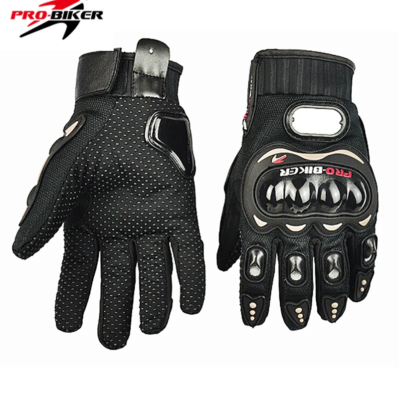 

Pro-biker Motorcycle Protective Gear Gloves Motocross Full Finger Flexible gloves Racing Gants Luvas Moto glove Mittens