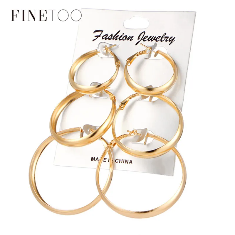Simple Geometric Round Hoops Mixed Plain Circle Hoop Earrings Set for Women Girls Boucle d'oreille Fashion Jewelry
Simple Geometric Round Hoops Mixed Plain Circle Hoop Earrings Set for Women Girls Boucle d'oreille Fashion Jewelry