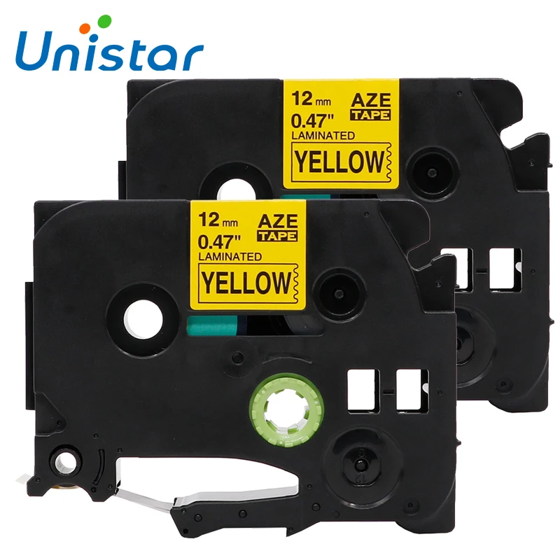 Фотоэтикетки Unistar, 2 шт., совместимые с Brother P Touch Φ 12 мм * 8 м, черные на желтой ленте, принтер, этикетки, устройство
Фотоэтикетки Unistar, 2 шт., совместимые с Brother P Touch Φ 12 мм * 8 м, черные на желтой ленте, принтер, этикетки, устройство