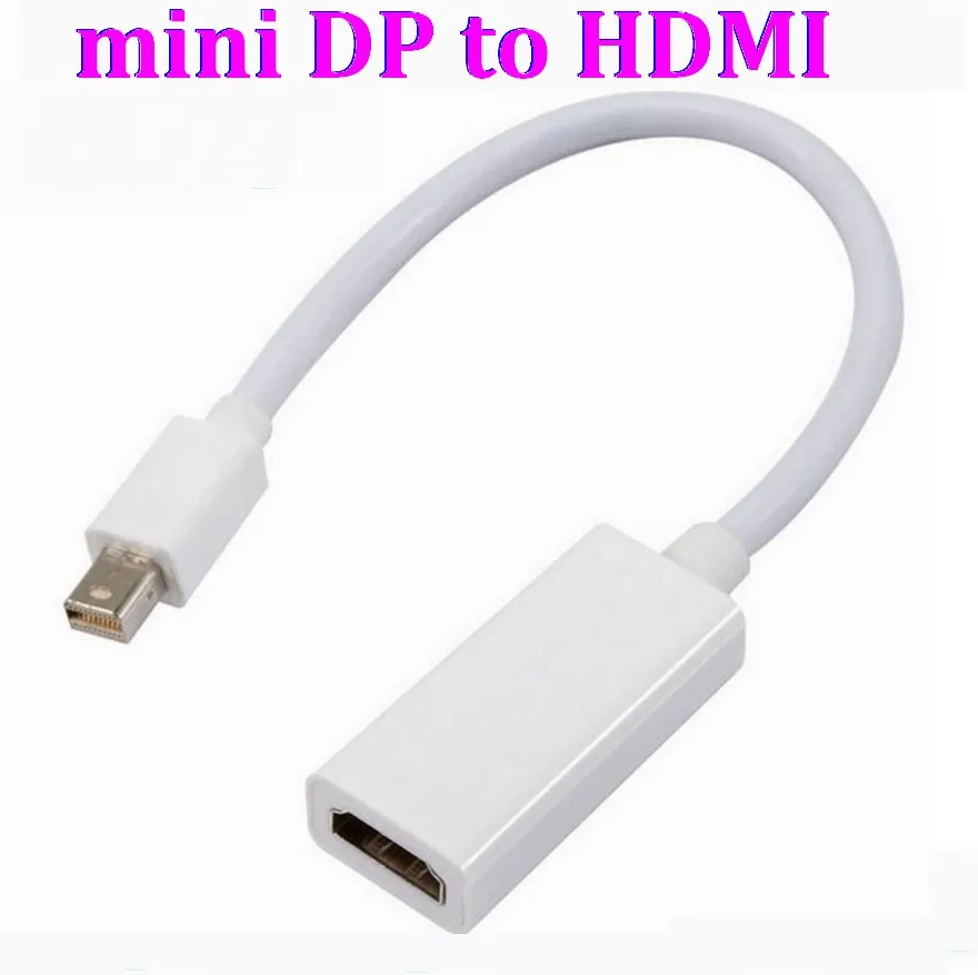 Фото 1500 шт./лот * Mini DisplayPort DP Male HDMI Женский адаптер кабель для APPLE MacBook Pro Air NEW TOSHIBA NOTEBOOK|to