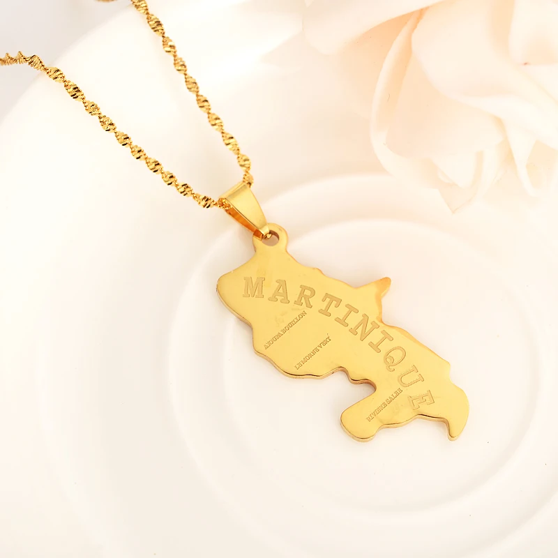 Martinique LA REUNI map Charm gold necklace Pendant Statement Necklace Christmas Pendant Jewelry women girls DIY charms gifts
Martinique LA REUNI map Charm gold necklace Pendant Statement Necklace Christmas Pendant Jewelry women girls DIY charms gifts