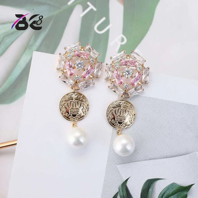 Be 8 Best lady New Design Fashion Dangle Earrings CZ Drop Long Earrings for Women Wedding Statement Earring Jewelry E649
Be 8 Best lady New Design Fashion Dangle Earrings CZ Drop Long Earrings for Women Wedding Statement Earring Jewelry E649