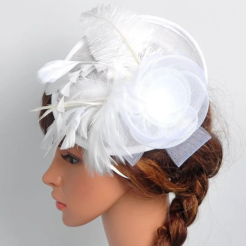 New Fashion Elegant Bride Feather Hair Clip for Wedding Party Hair Clips Mesh Veil Hair Hoop Hair Ornaments
New Fashion Elegant Bride Feather Hair Clip for Wedding Party Hair Clips Mesh Veil Hair Hoop Hair Ornaments