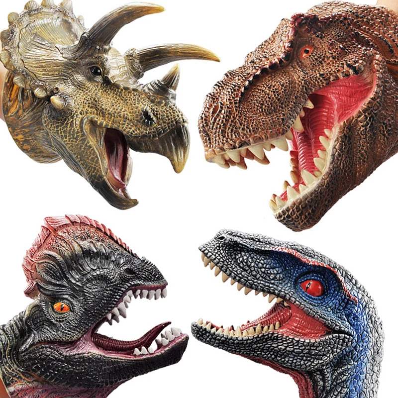Rubber toy Dinosaur Hand Puppet Non-toxic Soft Rubber Animal Head Hand Puppet Realistic Model Figure Toy gift games for kids
Rubber toy Dinosaur Hand Puppet Non-toxic Soft Rubber Animal Head Hand Puppet Realistic Model Figure Toy gift games for kids