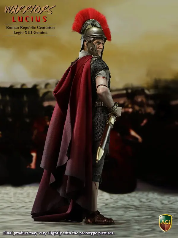 1/6 Scale Collectible Full Set Figure Doll Roman Republic Legion Centurion Lucius 12" Plastic Model Toys for Collection Gift
1/6 Scale Collectible Full Set Figure Doll Roman Republic Legion Centurion Lucius 12" Plastic Model Toys for Collection Gift