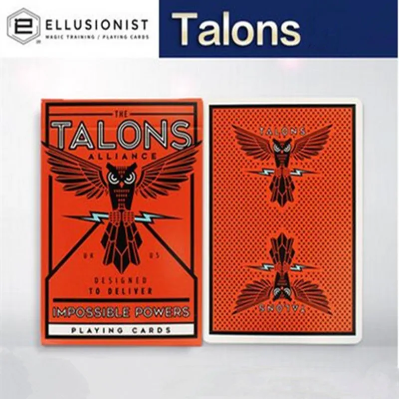 Карты для игр на каблуках Ellusionist Альянс Апельсиновая Сова покер новая запечатанная Магическая колода реквизит Волшебные трюки
Карты для игр на каблуках Ellusionist Альянс Апельсиновая Сова покер новая запечатанная Магическая колода реквизит Волшебные трюки