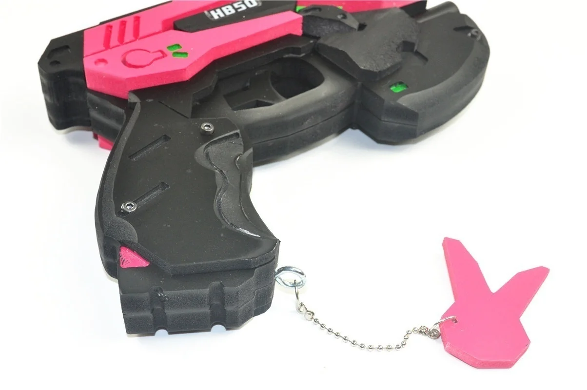 Световой пистолет с 3D принтом 1/1 весы милый кролик маскарадный 25 см|Игрушечное
