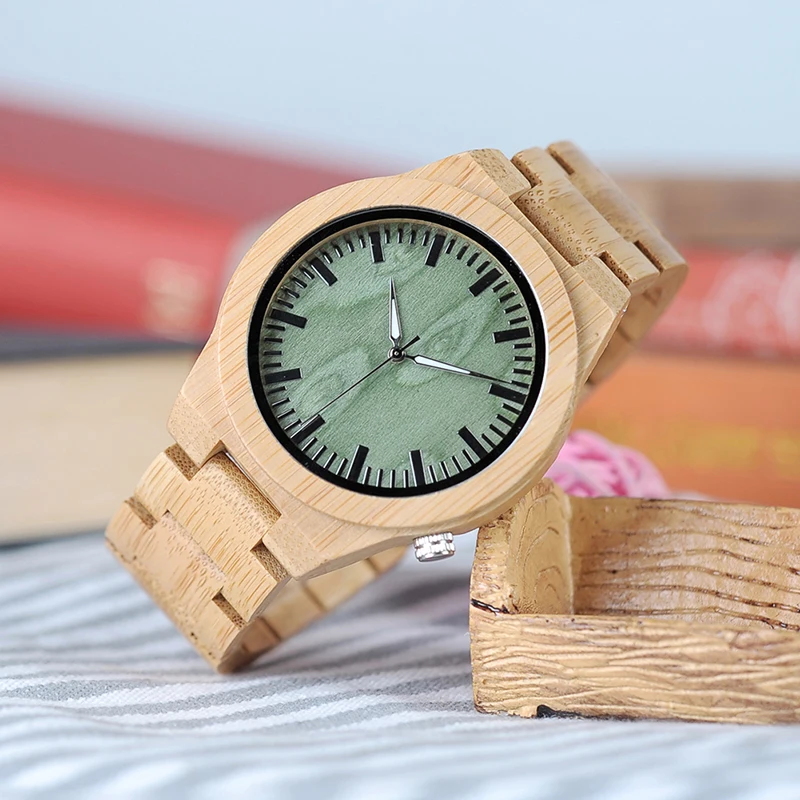 BOBO BIRD L-B22 Fashion Bamboo Men Watch with White Hands Casual Japan Quartz Watch for Male in Wood Gift Box
BOBO BIRD L-B22 Fashion Bamboo Men Watch with White Hands Casual Japan Quartz Watch for Male in Wood Gift Box
