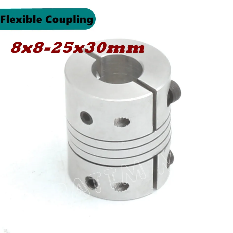 3pcs Flexible Coupling Stepper Motor 8mm to 8mm CNC Parts Router Mill 8x8mm D25 L30mm
3pcs Flexible Coupling Stepper Motor 8mm to 8mm CNC Parts Router Mill 8x8mm D25 L30mm