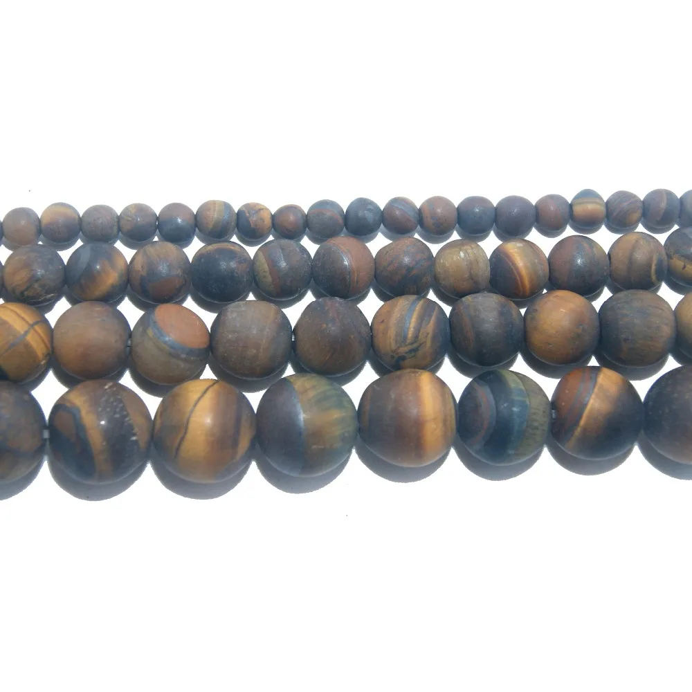 Dull Polish Matte Natural Stone Tiger Eye Round Beads 4 6 8 10 12 MM Pick Size For Jewelry Making DIY Bracelet Necklace Material
Dull Polish Matte Natural Stone Tiger Eye Round Beads 4 6 8 10 12 MM Pick Size For Jewelry Making DIY Bracelet Necklace Material